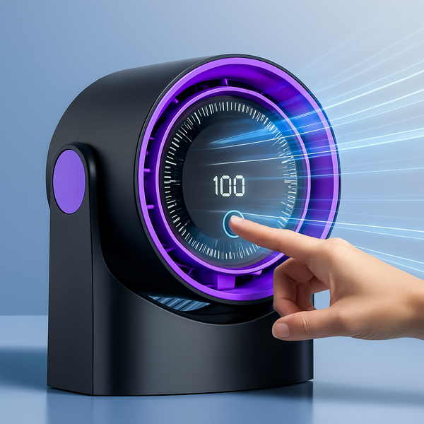 Ice Cooling Desk Fan